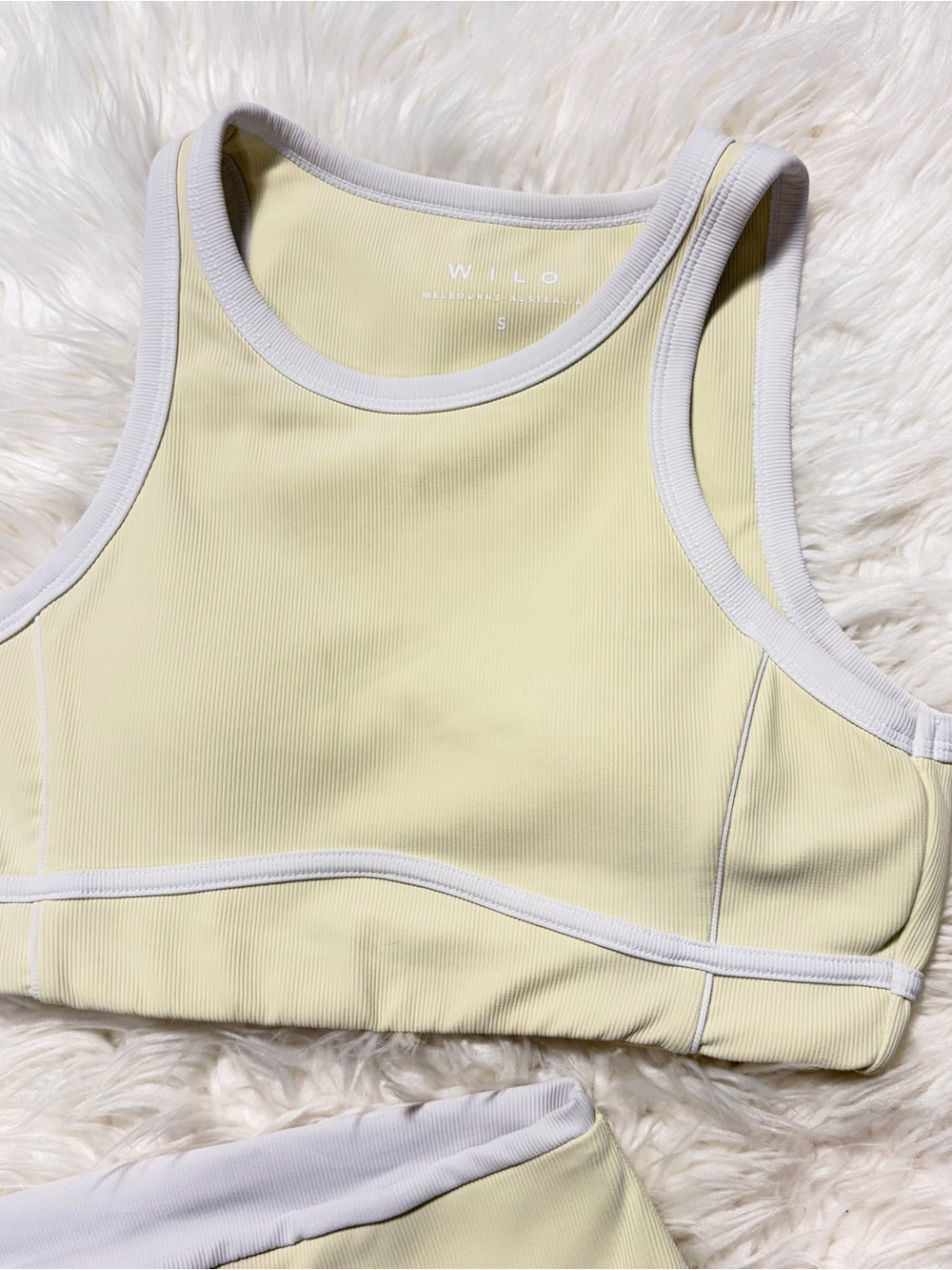 WILO Rib Piper Bra and Short (Lemon) size Small - Picture 8 of 10